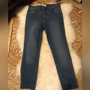 Madewell Women's Roadtripper Skinny Jeggings in Dark Blue Size 26P